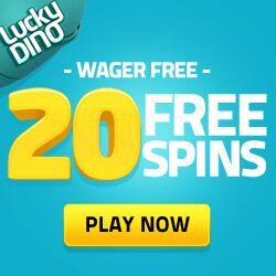 20 Free Spins No Deposit at LuckyDino Casino 